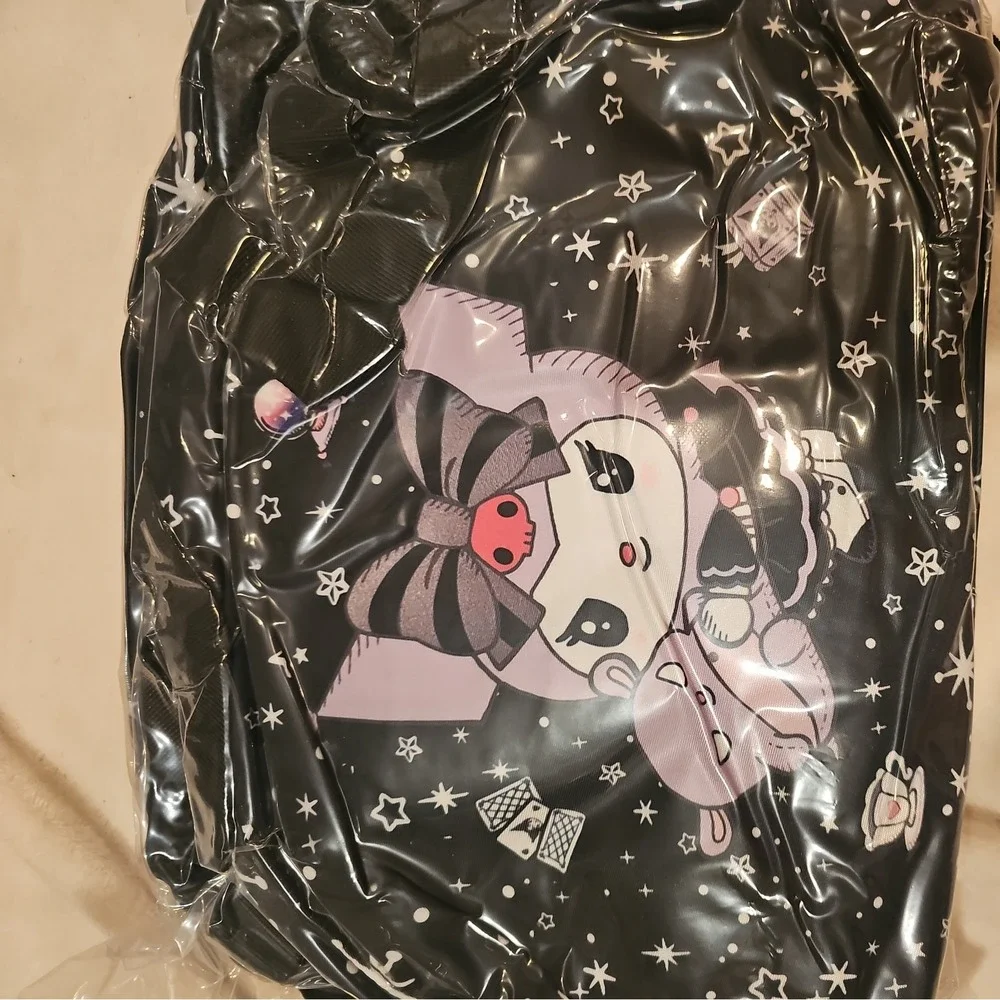 Colorful‎ Kuromi Cute Black Backpack Bag - New